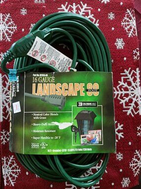 Outdoors Garden Extension Cord